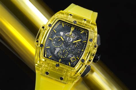 hublot spirit of big bang yellow sapphire|HANDS.